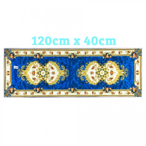 Thảm 3D dài 120x40cm hoa văn cao cấp